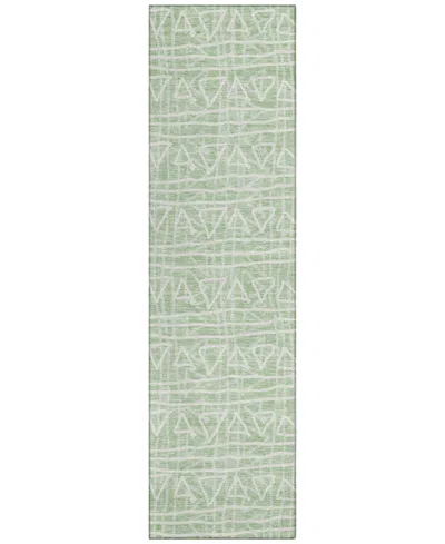 Addison Chantille Acn730 2'3"x7'6" Runner Area Rug In Mint