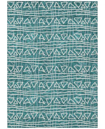 Addison Chantille Acn730 2'6"x3'10" Area Rug In Teal