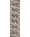 Addison Chantille Acn731 2'3"x7'6" Runner Area Rug In Brown