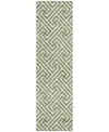 Addison Chantille Acn731 2'3"x7'6" Runner Area Rug In Green