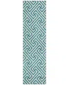 Addison Chantille Acn731 2'3"x7'6" Runner Area Rug In Teal