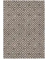 Addison Chantille Machine Washable Acn731 8'x10' Area Rug In Brown