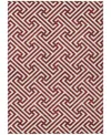 Addison Chantille Acn731 3'x5' Area Rug In Maroon