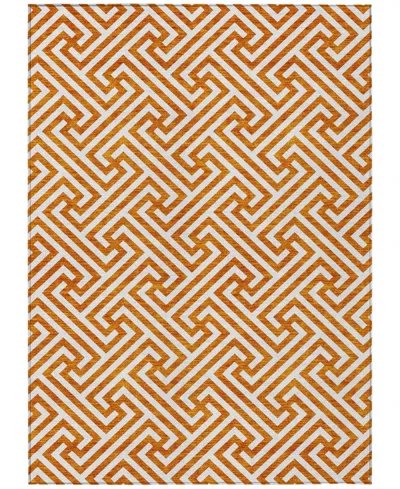 Addison Chantille Acn731 3'x5' Area Rug In Orange