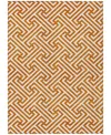 Addison Chantille Acn731 8'x10' Area Rug In Orange
