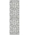 Addison Chantille Acn732 2'3"x7'6" Runner Area Rug In Slate