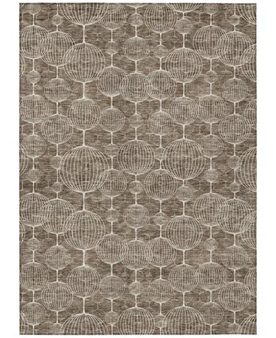 Addison Chantille Acn732 3'x5' Area Rug In Chocolate