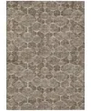 Addison Chantille Machine Washable Acn732 5'x7'6" Area Rug In Chocolate