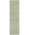 Addison Chantille Acn733 2'3"x7'6" Runner Area Rug In Green