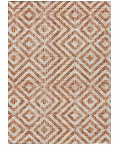 Addison Chantille Acn733 3'x5' Area Rug In Terracotta