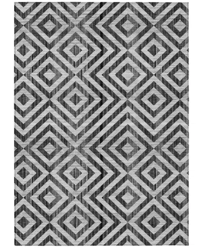 Addison Chantille Acn733 5'x7'6" Area Rug In Black