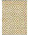Addison Chantille Machine Washable Acn733 9'x12' Area Rug In Gold