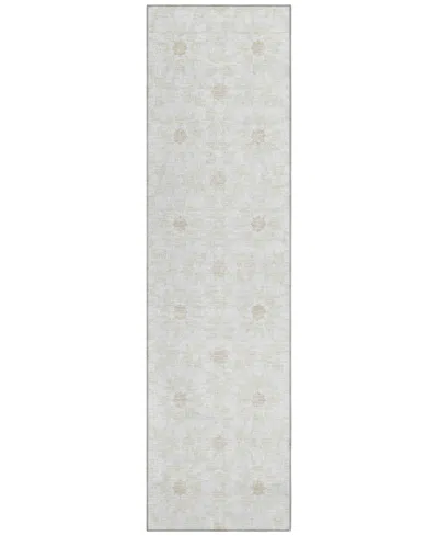 Addison Chantille Acn734 2'3"x7'6" Runner Area Rug In Ivory