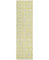 Addison Chantille Acn734 2'3"x7'6" Runner Area Rug In Yellow