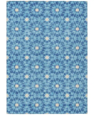 Addison Chantille Acn734 2'6"x3'10" Area Rug In Denim