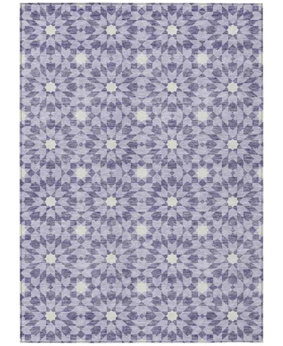 Addison Chantille Acn734 2'6"x3'10" Area Rug In Lilac