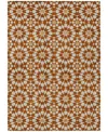 Addison Chantille Acn734 2'6"x3'10" Area Rug In Paprika