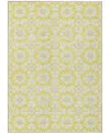 Addison Chantille Acn734 2'6"x3'10" Area Rug In Yellow
