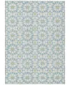 Addison Chantille Machine Washable Acn734 8'x10' Area Rug In Mist