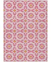 Addison Chantille Acn734 8'x10' Area Rug In Pink