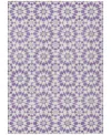 Addison Chantille Acn734 9'x12' Area Rug In Lavender