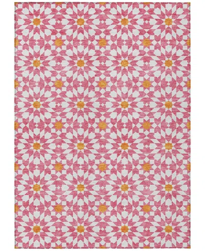 Addison Chantille Acn734 9'x12' Area Rug In Pink