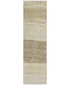 Addison Chantille Acn735 2'3"x7'6" Runner Area Rug In Beige