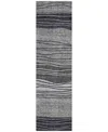 Addison Chantille Acn735 2'3"x7'6" Runner Area Rug In Gray
