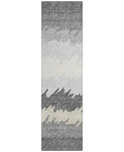 Addison Chantille Acn736 2'3"x7'6" Runner Area Rug In Gray
