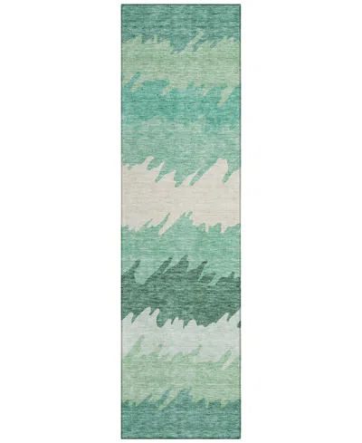 Addison Chantille Acn736 2'3"x7'6" Runner Area Rug In Sage