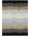 Addison Chantille Acn736 5'x7'6" Area Rug In Black