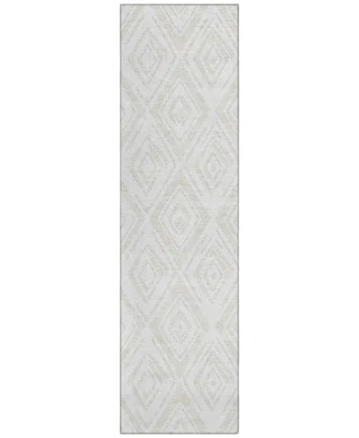 Addison Chantille Acn737 2'3"x7'6" Runner Area Rug In Bone