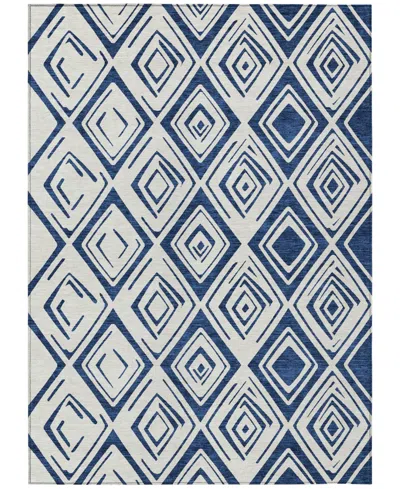 Addison Chantille Acn737 2'6"x3'10" Area Rug In Navy