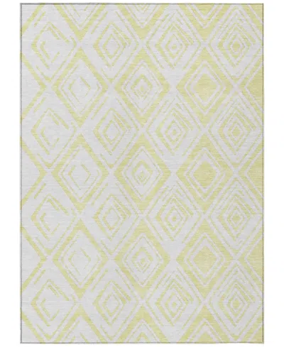 Addison Chantille Acn737 2'6"x3'10" Area Rug In Yellow