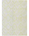 Addison Chantille Machine Washable Acn737 9'x12' Area Rug In Yellow