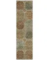 Addison Chantille Acn738 2'3"x7'6" Runner Area Rug In Taupe