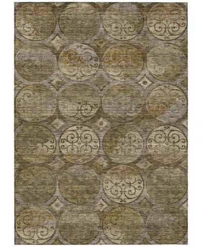 Addison Chantille Acn738 3'x5' Area Rug In Brown