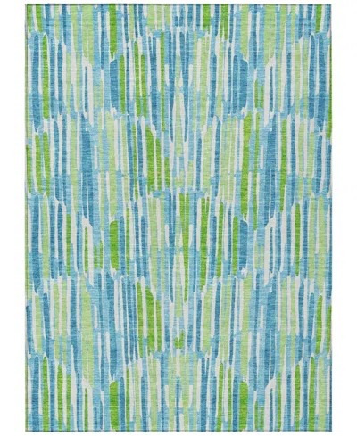Addison Chantille Acn739 2'6"x3'10" Area Rug In Aqua