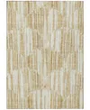 Addison Chantille Acn739 5'x7'6" Area Rug In Gold