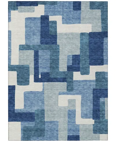 Addison Chantille Acn740 2'6"x3'10" Area Rug In Blue