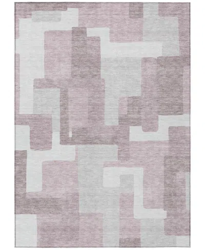 Addison Chantille Acn740 2'6"x3'10" Area Rug In Rose