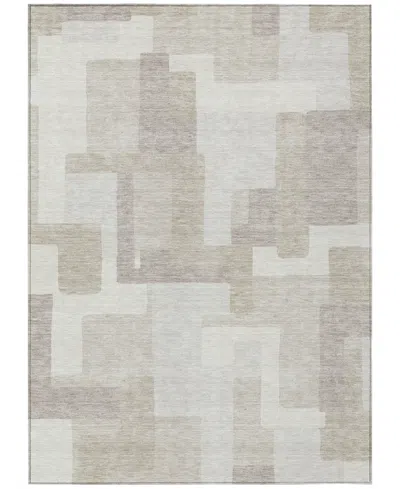 Addison Chantille Acn740 5'x7'6" Area Rug In Beige