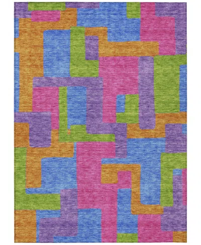 Addison Chantille Acn740 9'x12' Area Rug In Purple