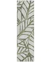 Addison Chantille Acn741 2'3"x7'6" Runner Area Rug In Olive