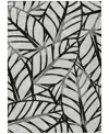 Addison Chantille Acn741 5'x7'6" Area Rug In Black