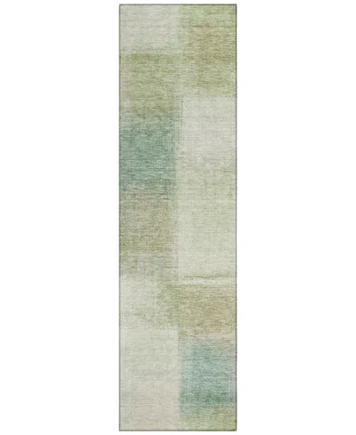 Addison Chantille Acn742 2'3"x7'6" Runner Area Rug In Sage