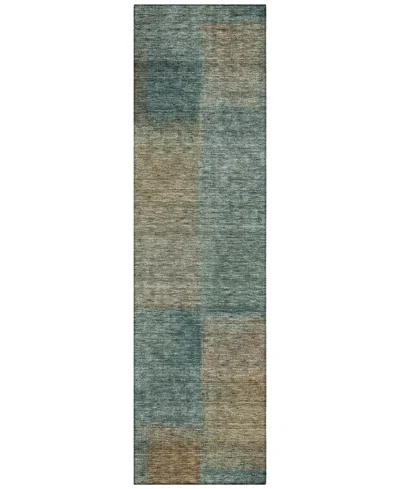 Addison Chantille Acn742 2'3"x7'6" Runner Area Rug In Teal