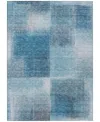 Addison Chantille Machine Washable Acn742 2'6"x3'10" Area Rug In Denim