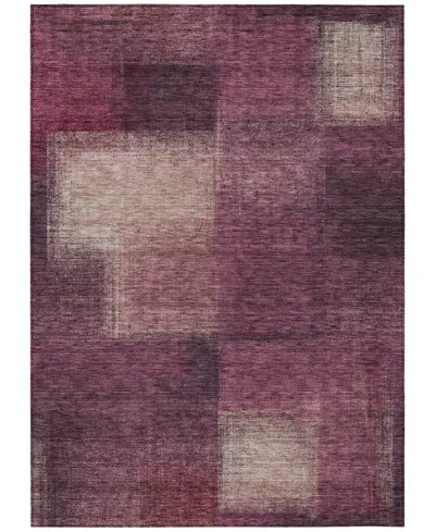 Addison Chantille Acn742 3'x5' Area Rug In Plum