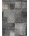 Addison Chantille Acn742 5'x7'6" Area Rug In Charcoal